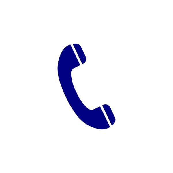 An icon of a landline phone.