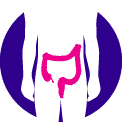 .An icon showing the bowel.